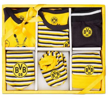 Borussia Dortmund - Baby Geschenkbox 6-tlg.