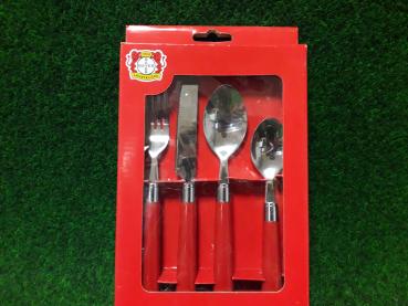 Bayer 04 Leverkusen - Besteck Set / 4 teilig
