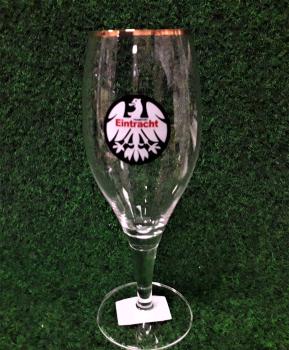 Eintracht Frankfurt - Pilsglas 80er Goldrand