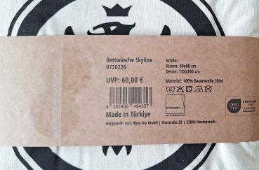 Preview: Eintracht Frankfurt - Bettwäsche Skyline