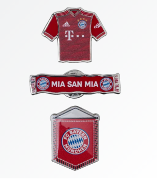FC Bayern München - Pin 3er-Set