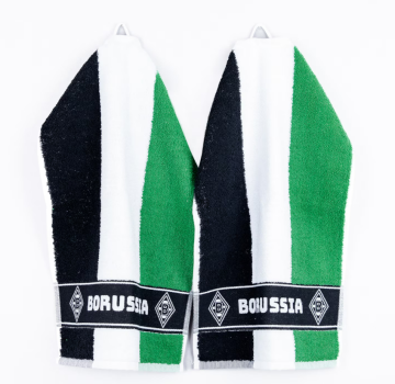 Borussia Mönchengladbach - Gästehandtuch 2erSet "flag" 30x50cm