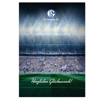 FC Schalke 04 - Grußkarte Herzlichen Glückwunsch