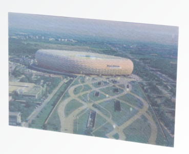 Preview: FC Bayern München - Arena 3D-Postkarte