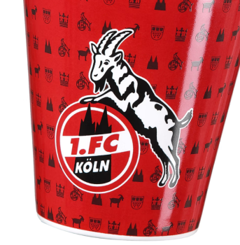 1. FC Köln - Tasse "Allover" rot