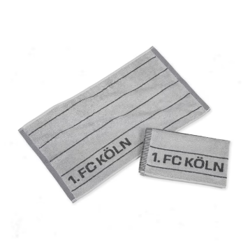 1. FC Köln - Gästehandtuch 2er Set "Grau"