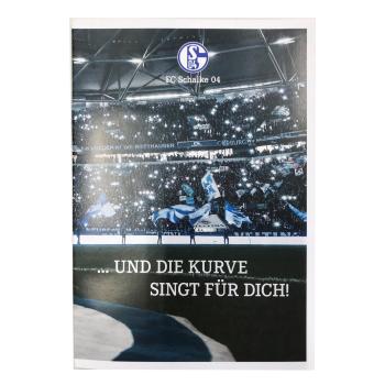 FC Schalke 04 - Grußkarte und die Kurve singt