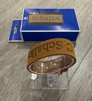 Preview: FC Schalke 04 - Lederarmband