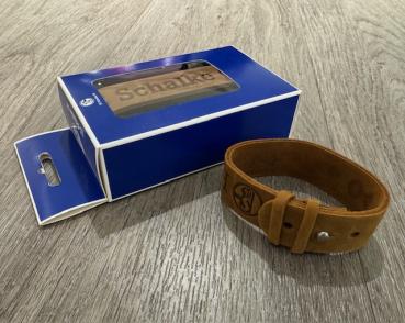 Preview: FC Schalke 04 - Lederarmband