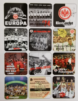 Preview: Eintracht Frankfurt - Kork-Untersetzer 12er-Set