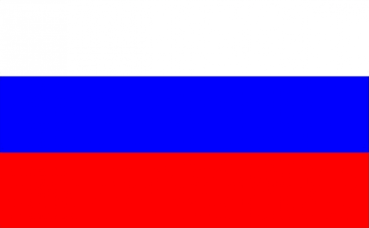 Stockfahne Russland 30 x 45 cm