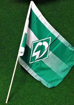 Werder Bremen - Stockfahne 60 cm x 40 cm