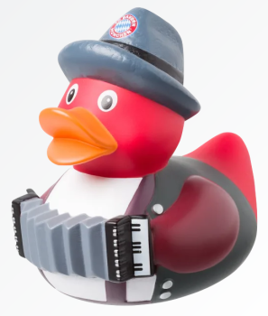 FC Bayern München - Badeente Ziehharmonika