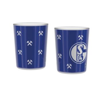 FC Schalke 04 - Windlicht Hammer & Schlägel 2er-Pack