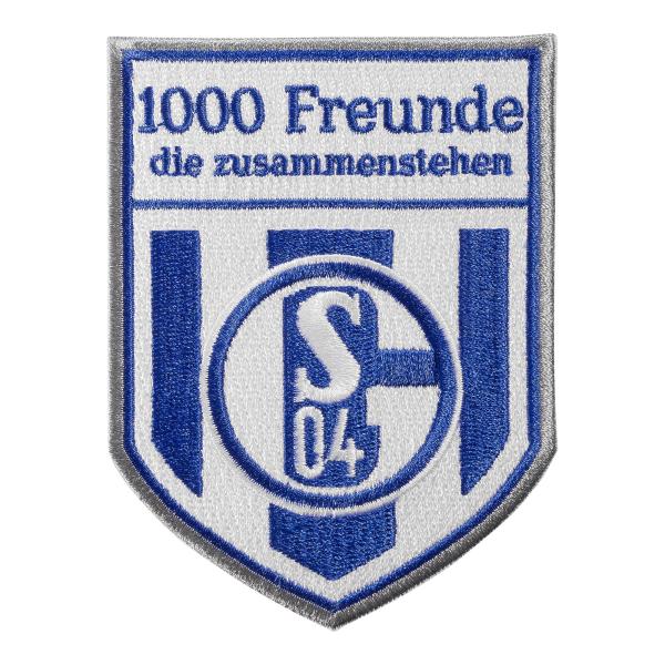 FC Schalke 04 - Aufnäher 1000 Freunde