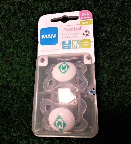 Werder Bremen - Schnuller 0-6 Monate (2er-Set)