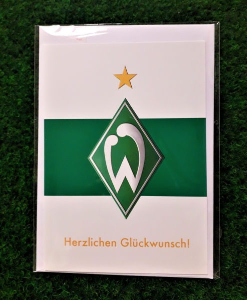 Werder Bremen - Geburtstagskarte