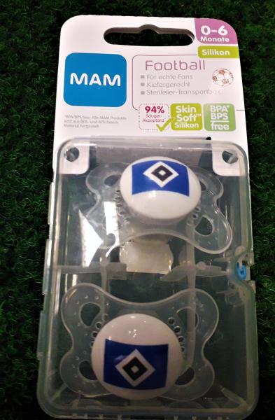 Hamburger SV - Schnuller 2er Set / 0-6 Monate