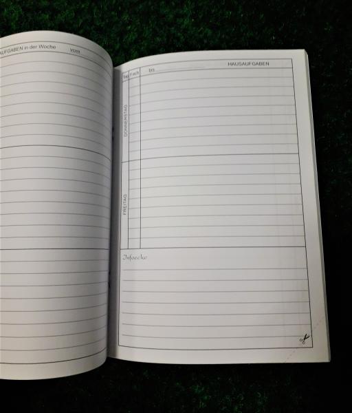 Borussia Mönchengladbach - Hausaufgabenheft