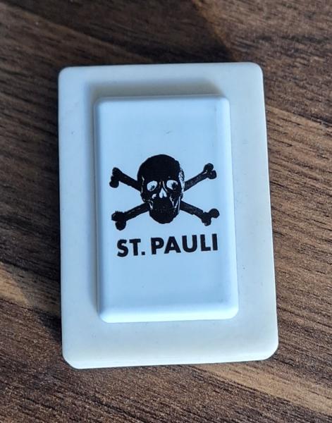 FC St. Pauli - Radiergummi Totenkopf