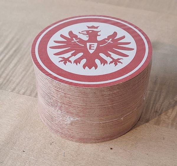 Eintracht Frankfurt - Bierdeckel Logo 50er Pack