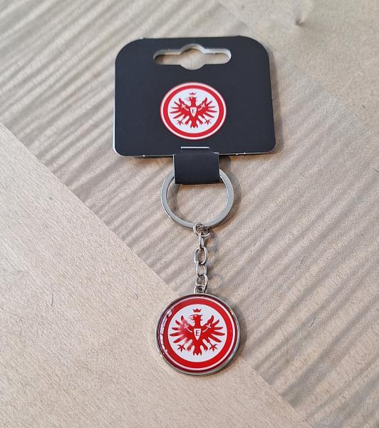 Eintracht Frankfurt - Schlüsselanhänger Logo Rot