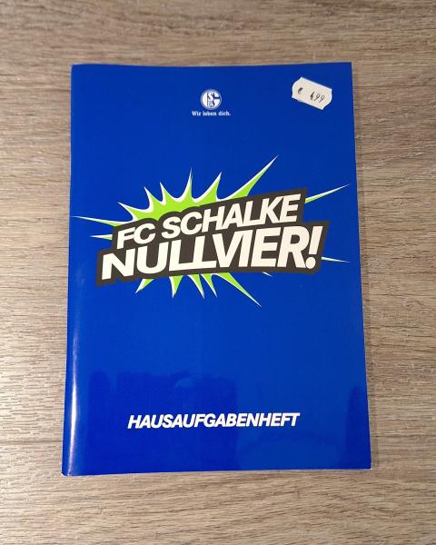 FC Schalke 04 - Hausaufgabenheft