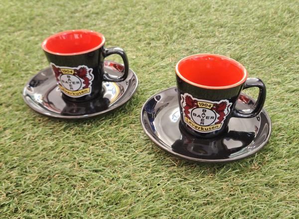 Bayer 04 Leverkusen - Espresso Tassen 2er-Set