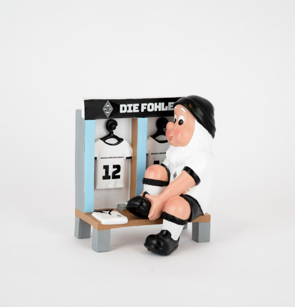 Borussia Mönchengladbach - Gartenzwerg "Kabine"