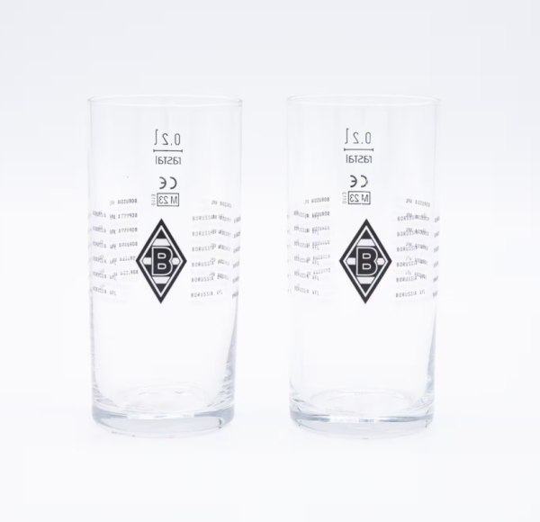 Borussia Mönchengladbach - Softdrinkglas "VFL" 2er-Set