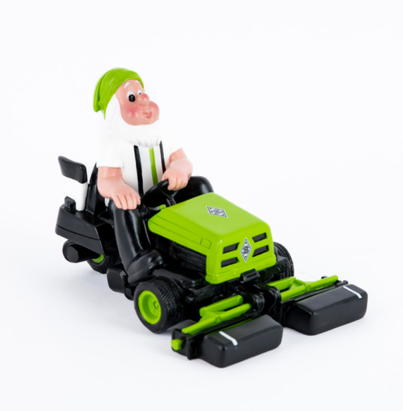 Borussia Mönchengladbach - Gartenzwerg "Rasenmäher"