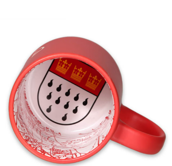 1. FC Köln - Tasse "Prägung" rot
