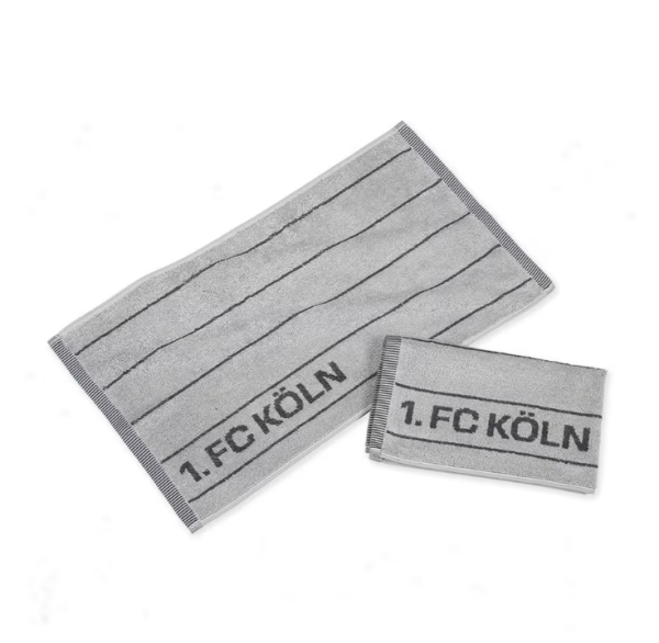 1. FC Köln - Gästehandtuch 2er Set "Grau"