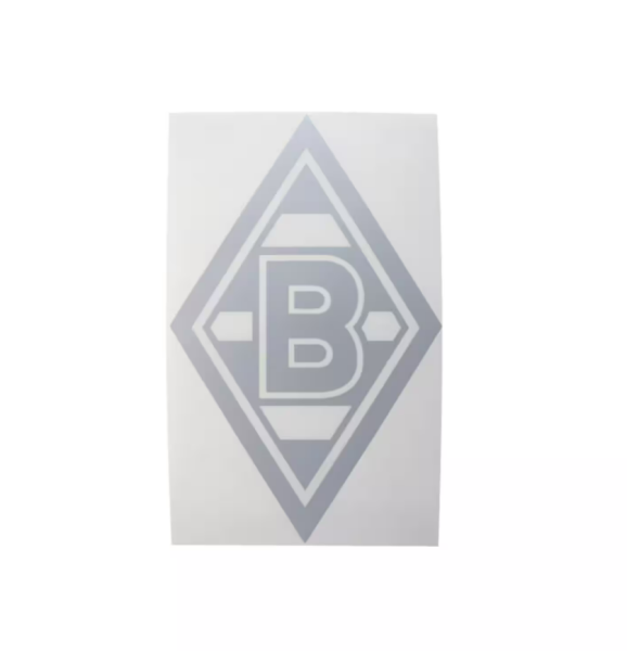 Borussia Mönchengladbach - Edelaufkleber silber