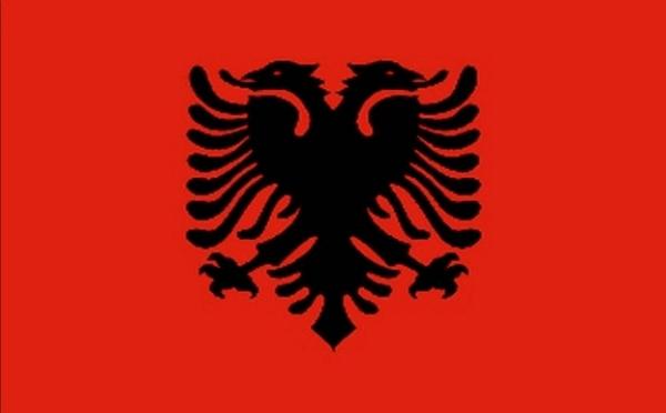 Fahne Albanien 90 x 150 cm