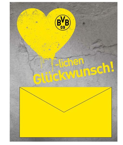 Borussia Dortmund - Geldscheinkarte