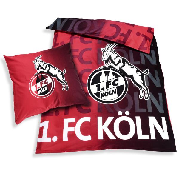 1. FC Köln - Bettwäsche leuchtend