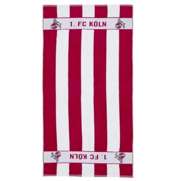 1. FC Köln - Duschtuch Blockstreifen