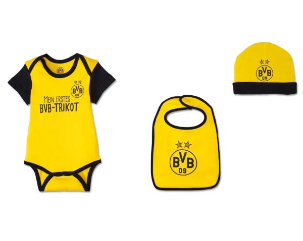 Borussia Dortmund - Baby Geschenkbox 3-tlg.