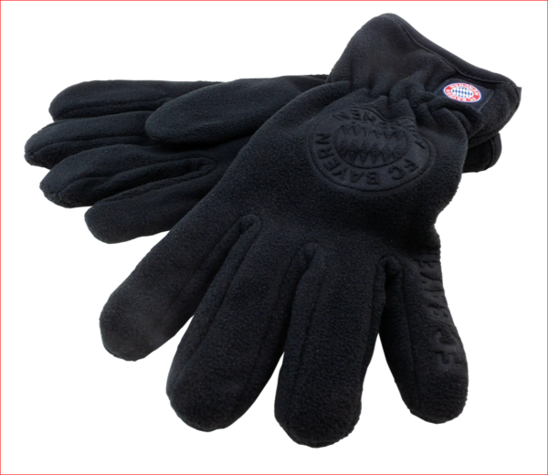 FC Bayern München - Fleecehandschuhe Logo Gr. XL