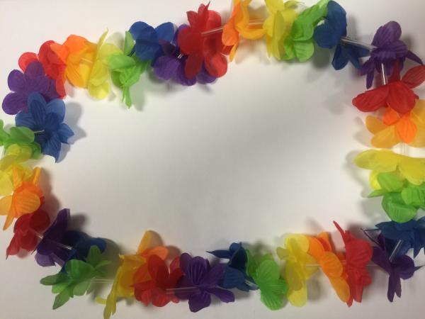 Hulakette Regenbogen