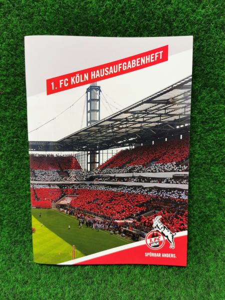1. FC Köln - Hausaufgabenheft