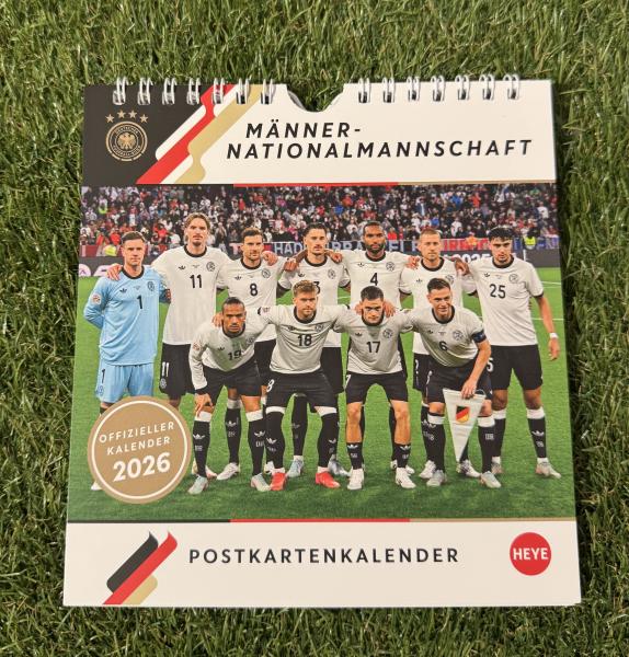 DFB - Männer Postkartenkalender Nationalmannschaft