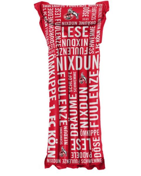 1. FC Köln - Luftmatratze "Nixdun"