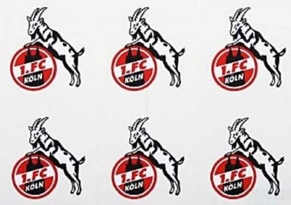 1. FC Köln - Aufkleber "Postkarte"