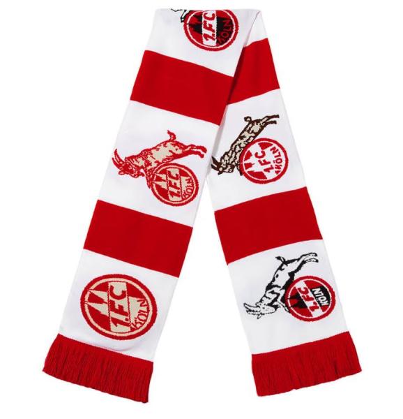 1. FC Köln - Premiumschal "Logos"
