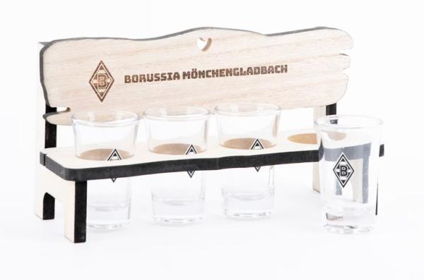 Borussia Mönchengladbach - Schnapsbank 4er-Set