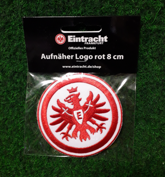 Eintracht Frankfurt - Aufnäher Logo rot