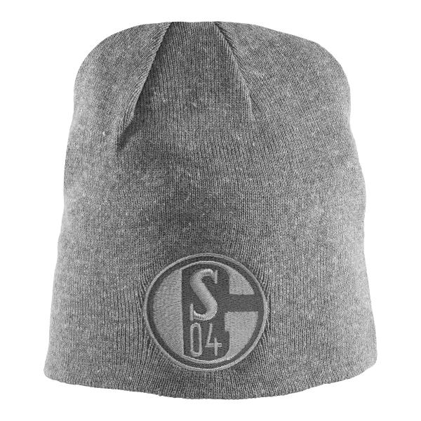 FC Schalke 04 - Wendemütze Kids schwarz/grau