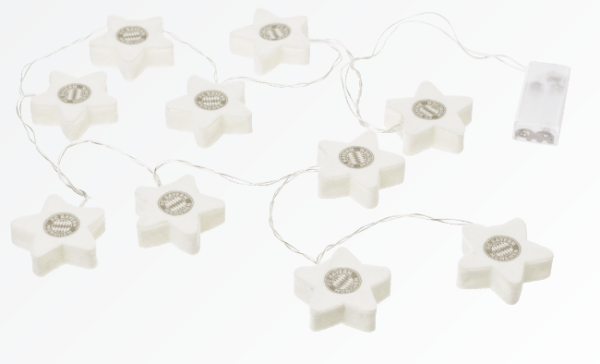 FC Bayern München - Lichterkette Sterne